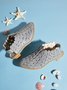 Vintage Weave Inlay Block Heels