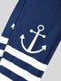 Casual Anchor Sea Tight Leggings