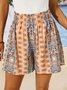 Loose Ethnic Boho Shorts