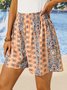 Loose Ethnic Boho Shorts
