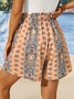 Loose Ethnic Boho Shorts