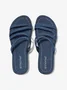 Denim Blue Straps Comfy Slide Sandals