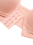 Push Up Front Fastening Wireless Bra Plus Size