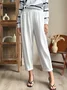 JFN Cotton Loose Casual Baggy Long Pant With Pockets