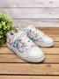 JFN Fashion Floral Ultralight Breathable Sports Canvas Shoes