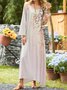 Crew Neck Regular Fit Dress