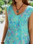 Tribal Loosen Casual Knit Tank