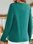 Plain color no pattern basic body elastic backing T-shirt