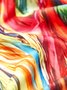 Women's Bird Short Sleeve Summer Dress V Neck Daily Casual Mini A-Line Dress