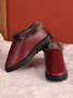 Simple Casual Warm Plush Ankle Boots