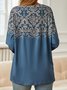 Floral Casual Jersey T-Shirt