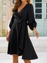 Elegant Sparkling Sequin V-Neck Dress