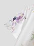 JFN Crew Neck Floral Casual T-Shirt