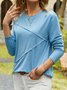 Fit splicing design, versatile T-shirt