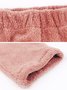 Women's Solid Loose Fleece Pants