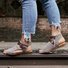 Women Plus Size Denim Cloth Adjustable Buckle Sandals