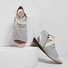 Women Plus Size Denim Cloth Adjustable Buckle Sandals