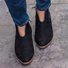 Women Deep V Sexy Booties Casual Comfort Zipper Shoes