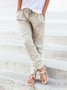 JFN Solid Casual Pants