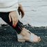 JFN  Women Daily Low Heel Panel Sandals