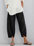 JFN Solid Casual Pants