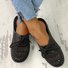 Hollow-Out Pvc Flat Heel Slippers