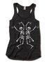 Black Cotton-Blend Sleeveless Shirts & Tops
