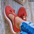 JFN  Pumps Flat heel Round combat Women Tassel