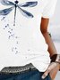 JFN Round Neck Dandelion Casual T-Shirt/Tee