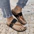Women Casual Summer Daily Comfy Slip On Sandals