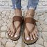 Women Casual Summer Daily Comfy Slip On Sandals