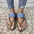 Women Casual Summer Daily Comfy Slip On Sandals