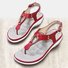 JFN  Leatherette Spring Sandals