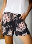 Women's Summer Elastic Waist Casual Shorts