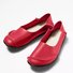 Slip On Leather Daily Casual Flats