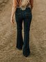 Deep Blue Casual Shift Denim Jeans
