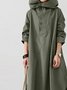A-Line Long Sleeve Cotton Shirts & Tops