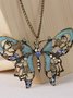 JFN  Vintage  Butterfly  Necklace