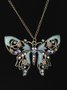 JFN  Vintage  Butterfly  Necklace