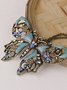 JFN  Vintage  Butterfly  Necklace
