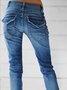 Blue Denim Shift Jeans  Jeans