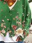 Casual Shift Long Sleeve Sweater coat