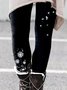 thick warm leggings Casual Cotton Leggings