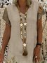 JFN V Neck Floral Vacation Mini Dress 