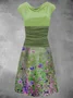 JFN Floral Knitting Dress