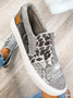 JFN  Leather and Flat Heel  Daily Women’s  Sneakers
