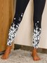 JFN Ankle Biter Floral Ombre Daily Leggings