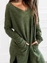 Casual Cotton-Blend Dress