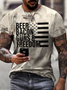Casual Crew Neck Shirt & Top