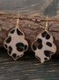 Alloy Leopard Earrings